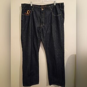 Request Men's Jeans Y2K With Sequin Design Pockets Sz 42/32